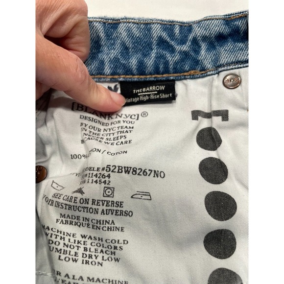 BLANKNYC Barrow Vintage High-Rise Cut Off Shorts - Picture 9 of 13